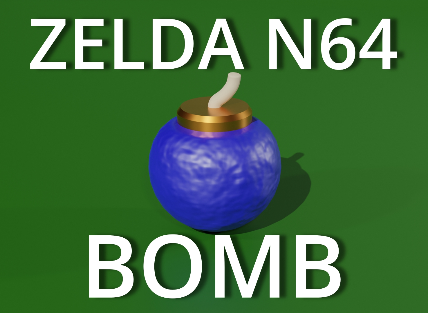 N64 Zelda Ocarina of Time Bomb