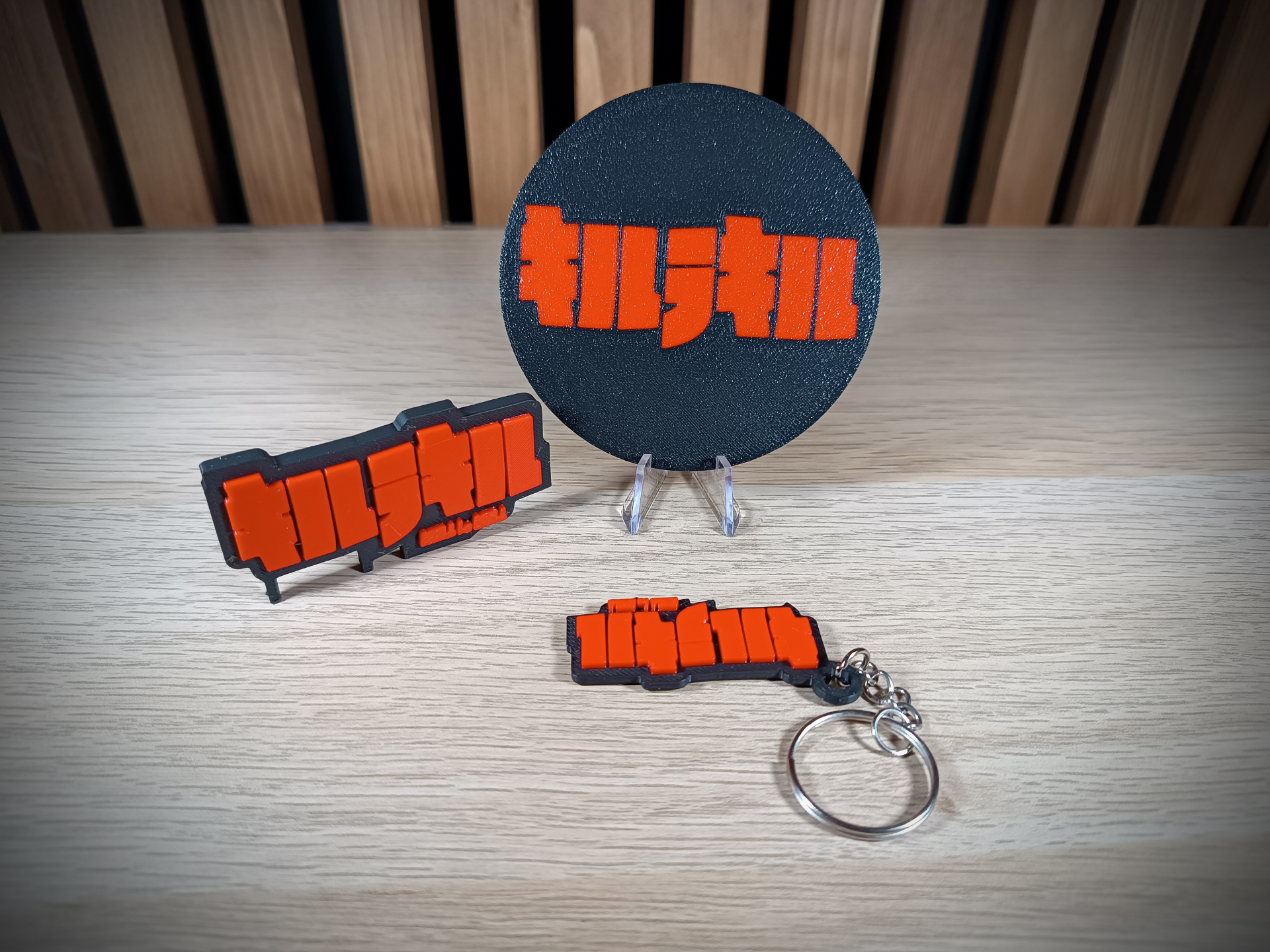 Kill La Kill Stand (Jap) + Keyring + Coaster