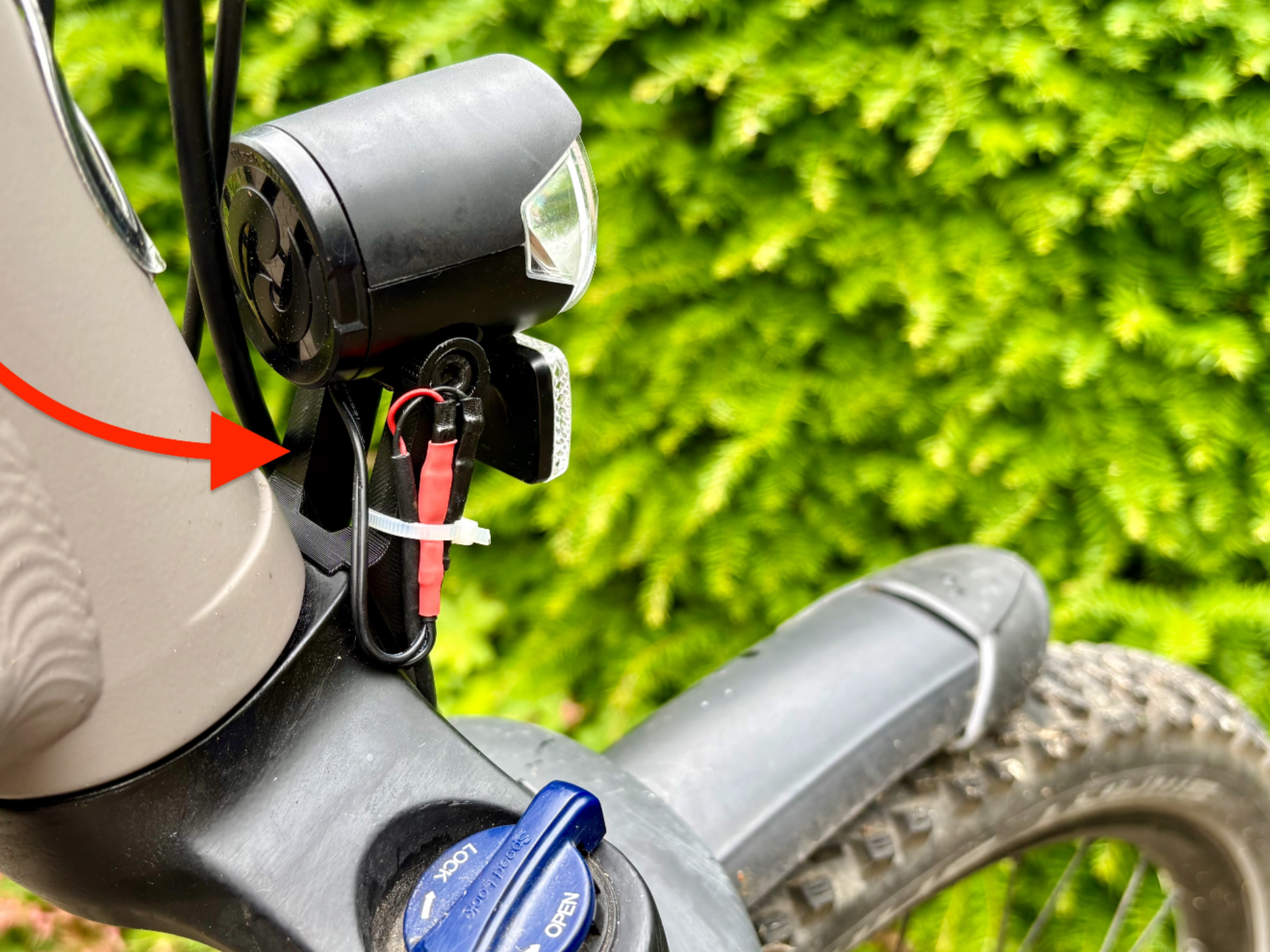 Kalkhoff Lampenhalterung E-Bike - Ersatzteil