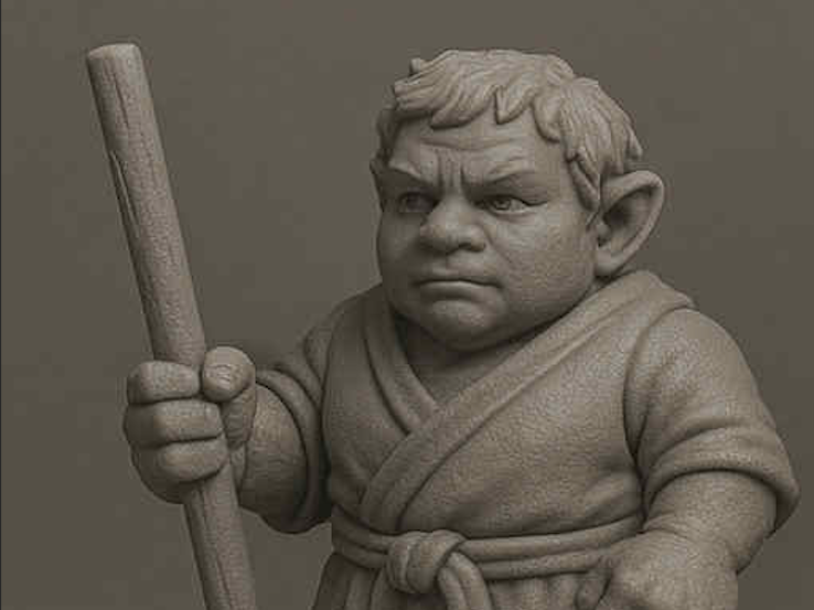 Halfling Monk