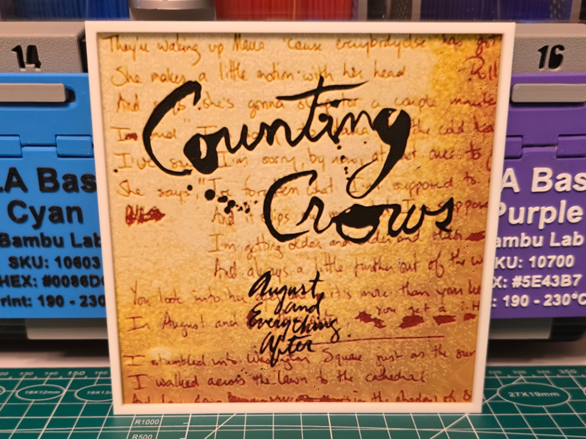 Counting Crows "August & Everything After" Album