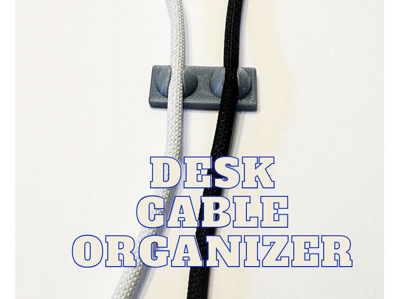 Desk Cable Organizer