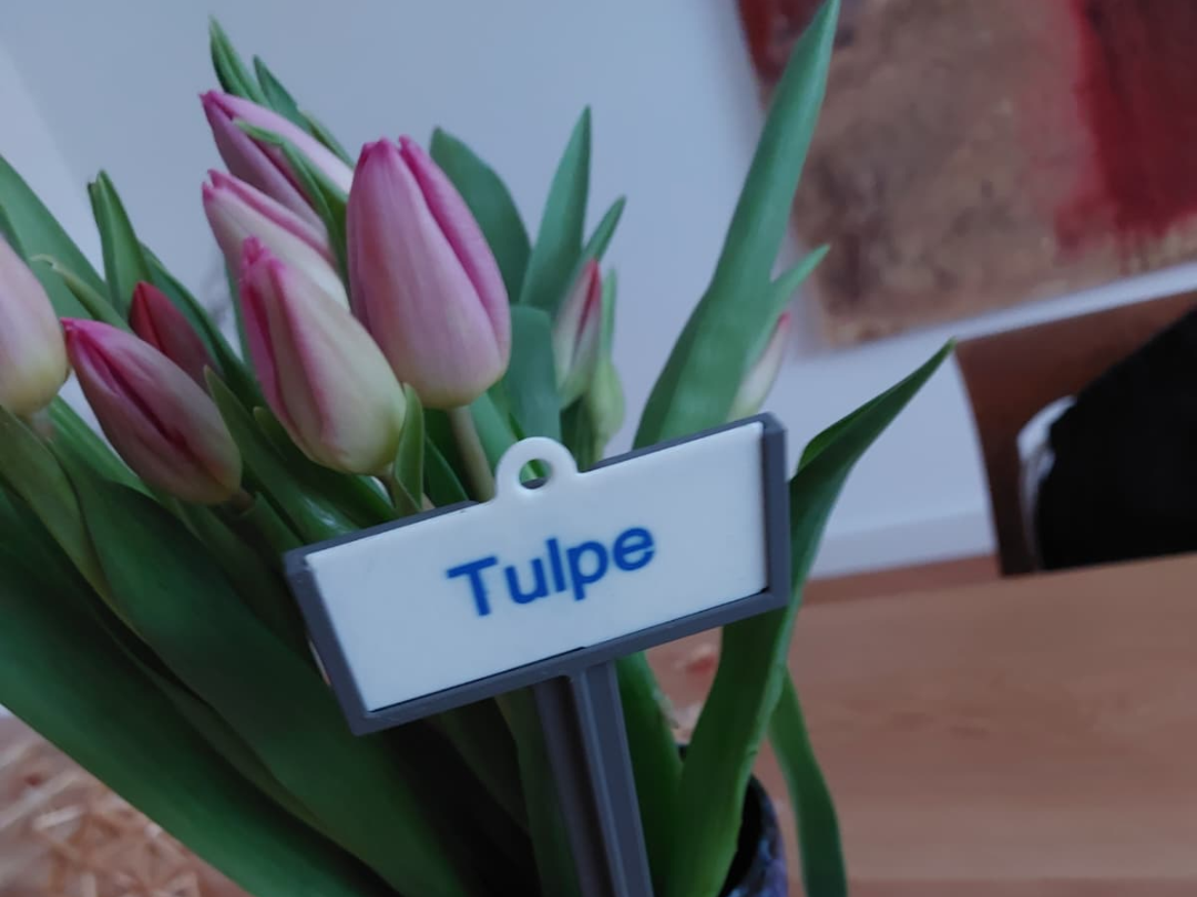 individualisierbare Pflanzenschilder