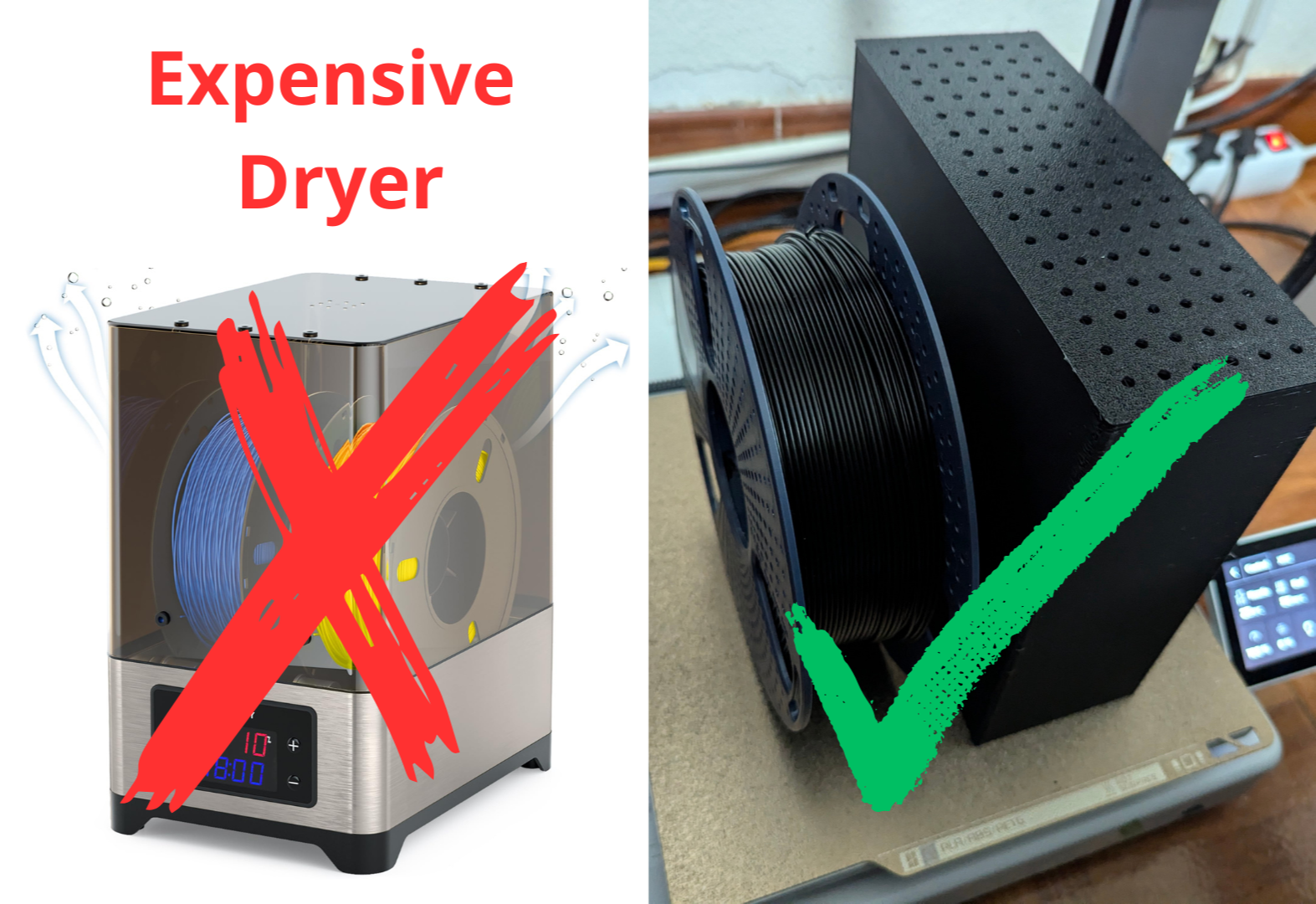 Filament DryBox - Multi-Roll Filament Dryer