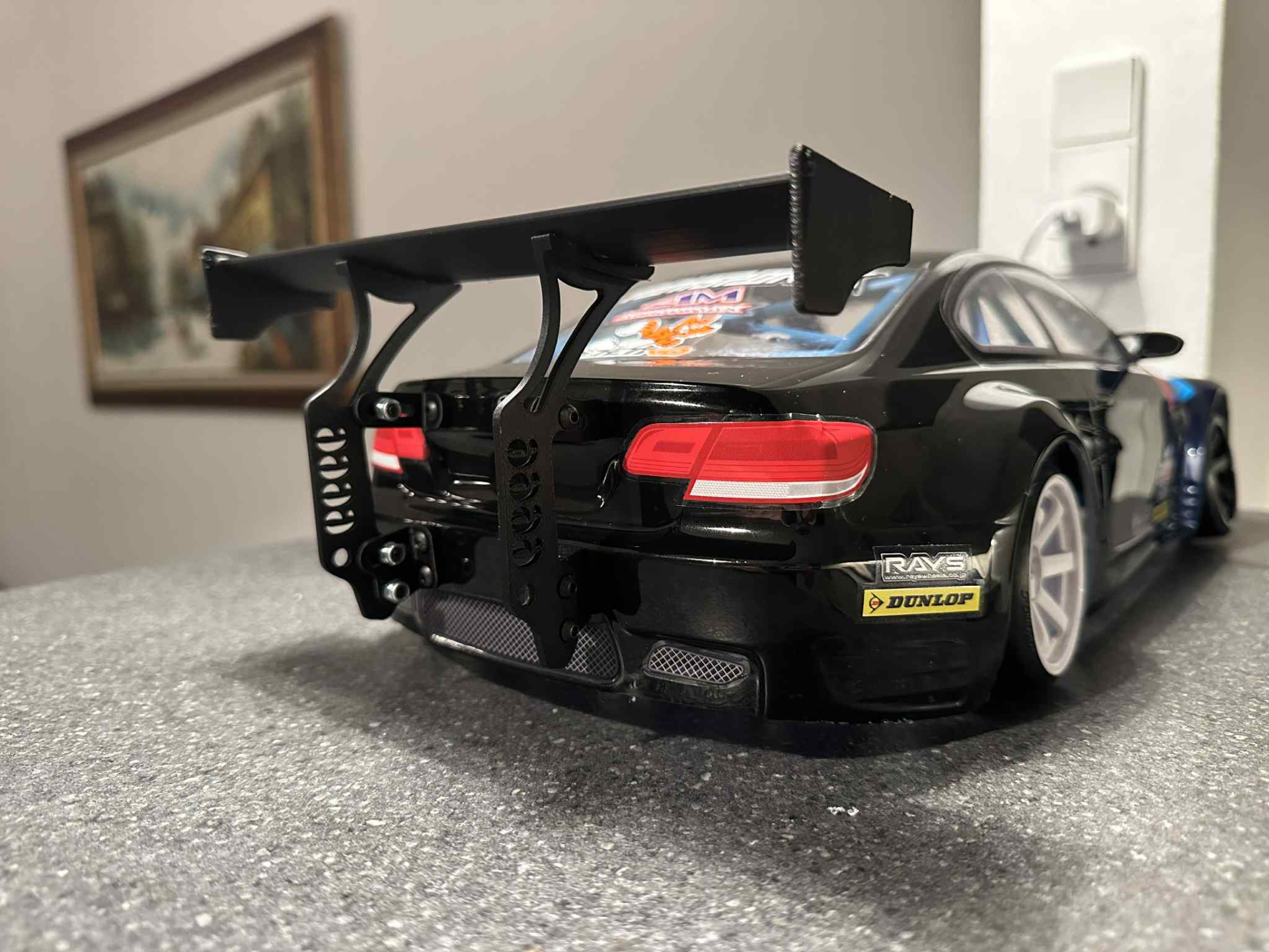 1/10 drift rocket bunny spoiler 6666