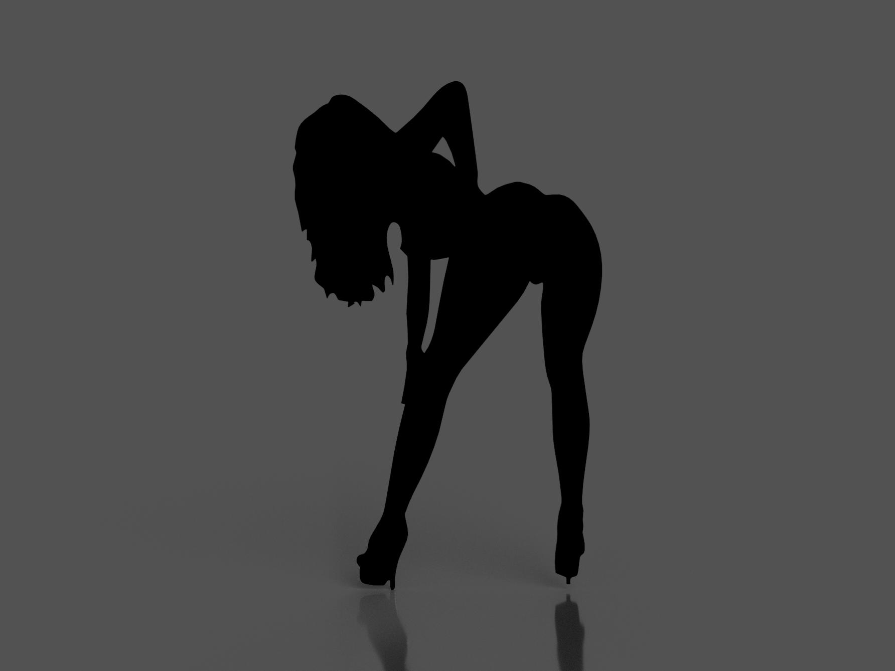 Sexy Wall Art Silhouette 2