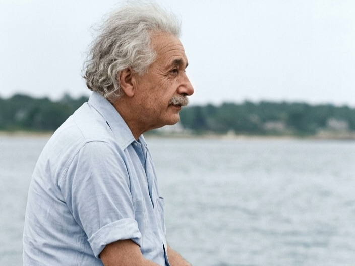 Einstein at Seaside