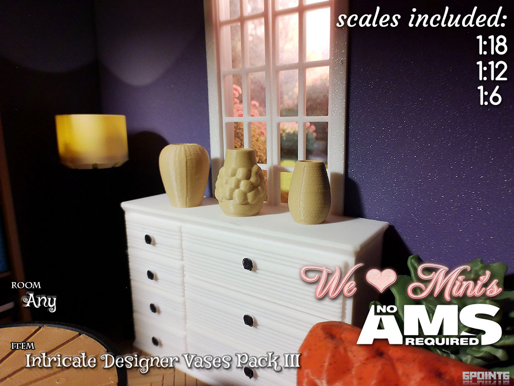 WLM - Intricate Designer Vases Pack III