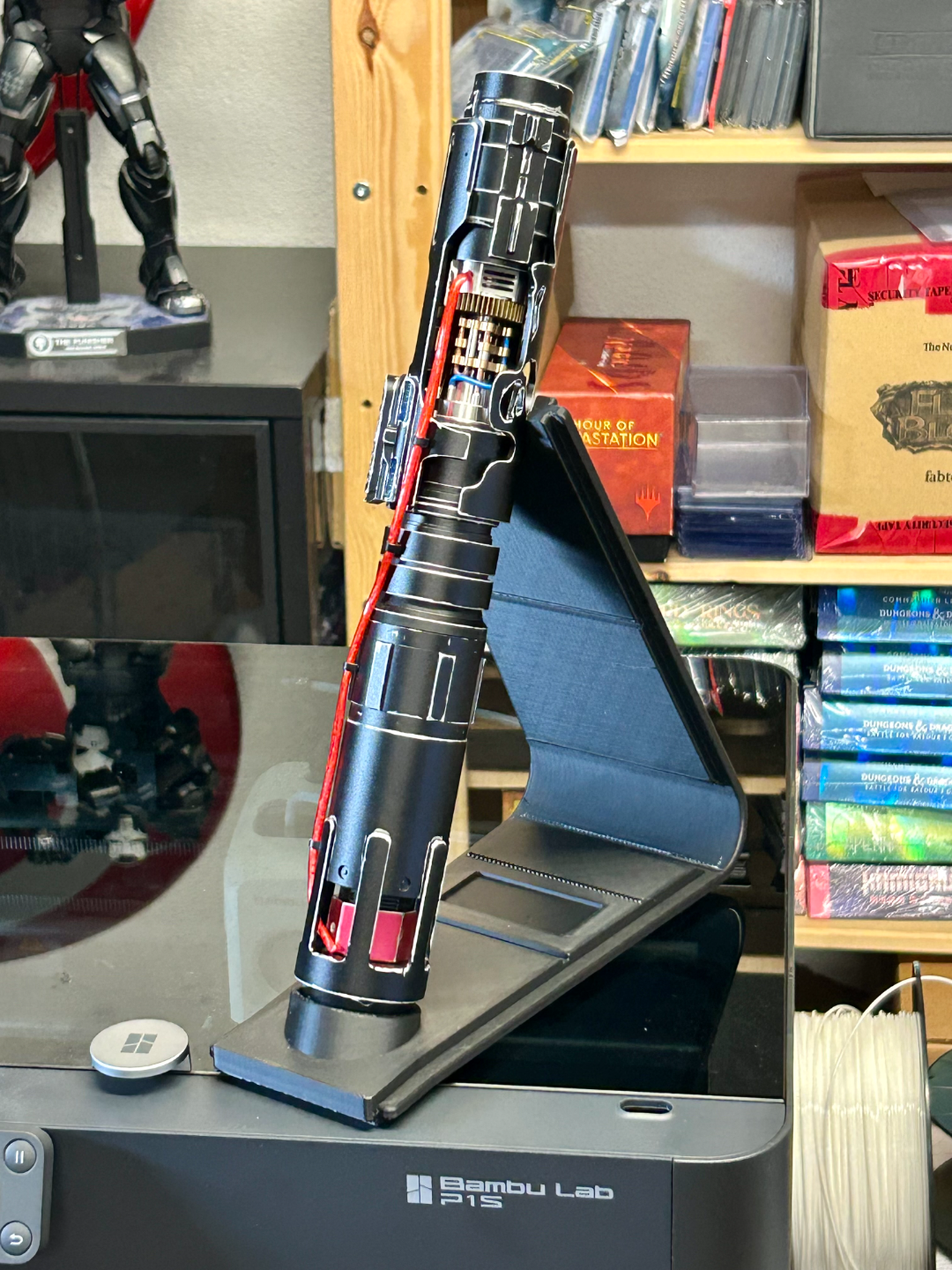 Vertical saber stand - Prop Shop replica