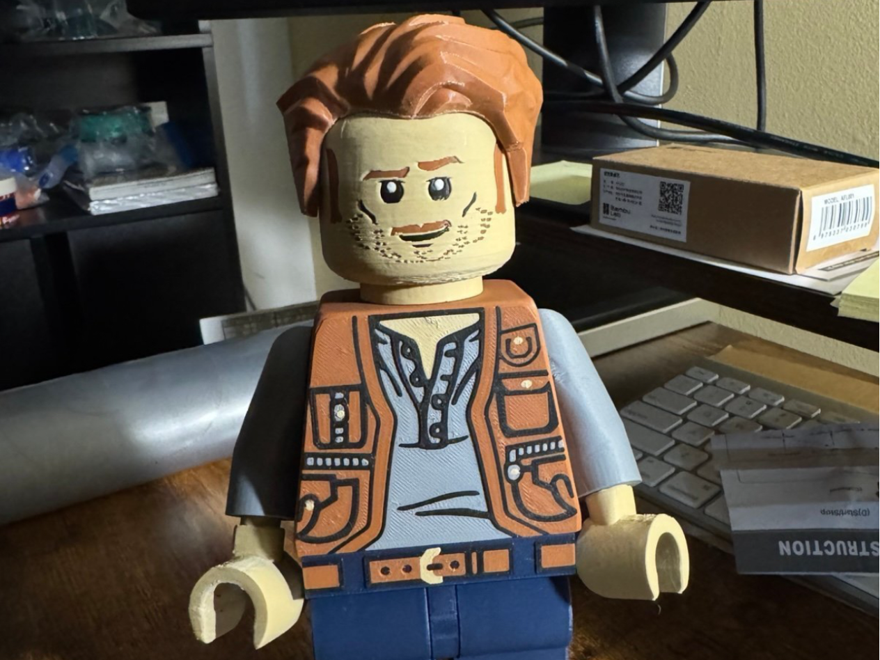 Owen Grady From Jurassic World Jumbo Figure 8 1/4"