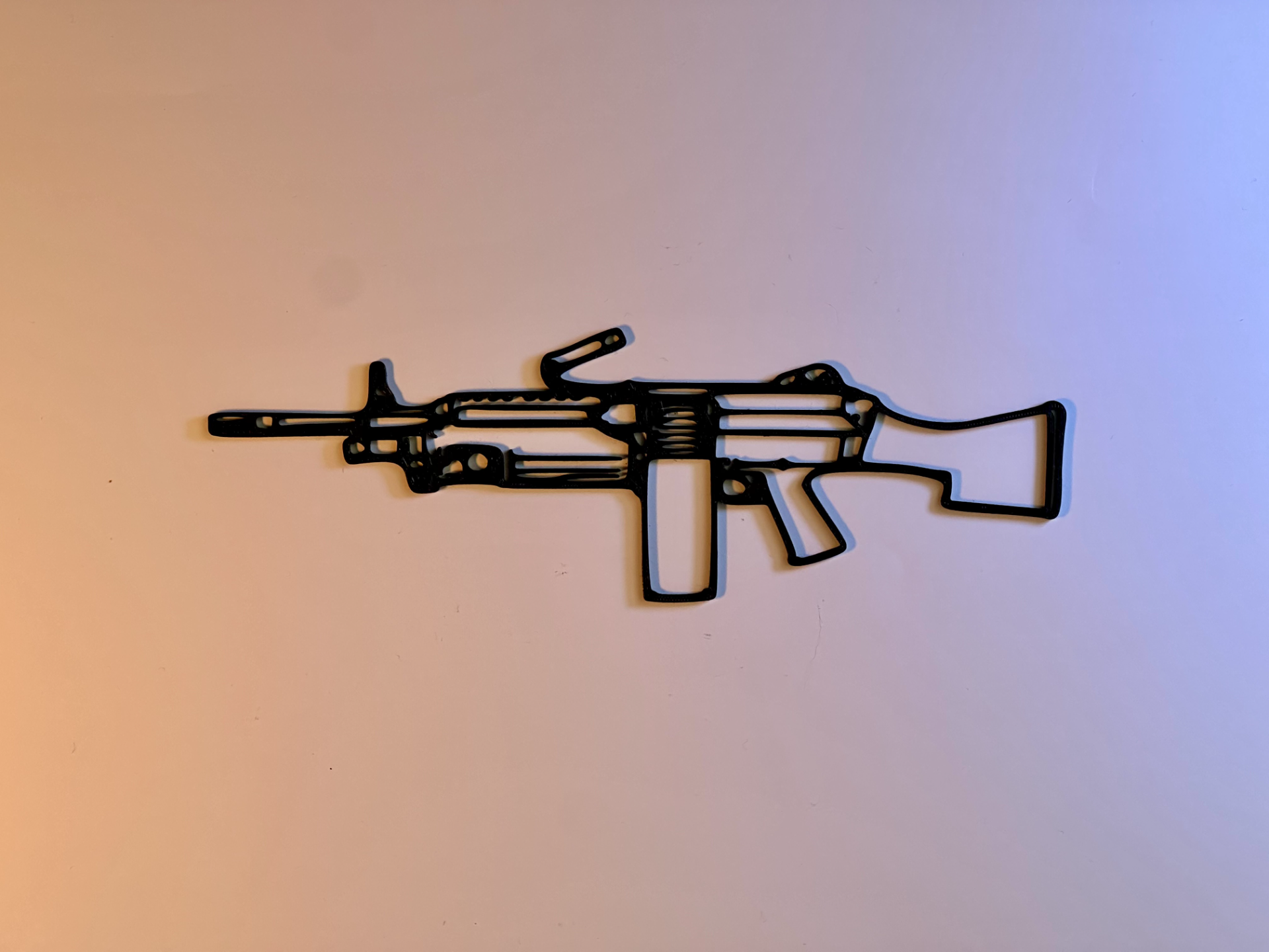 Art mural M249 CSGO/CS2