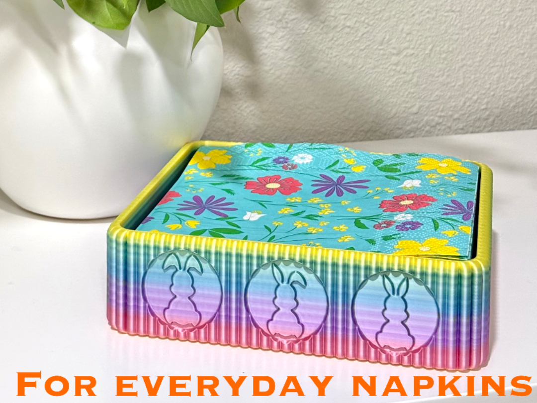 Funny Bunny Napkin Holder