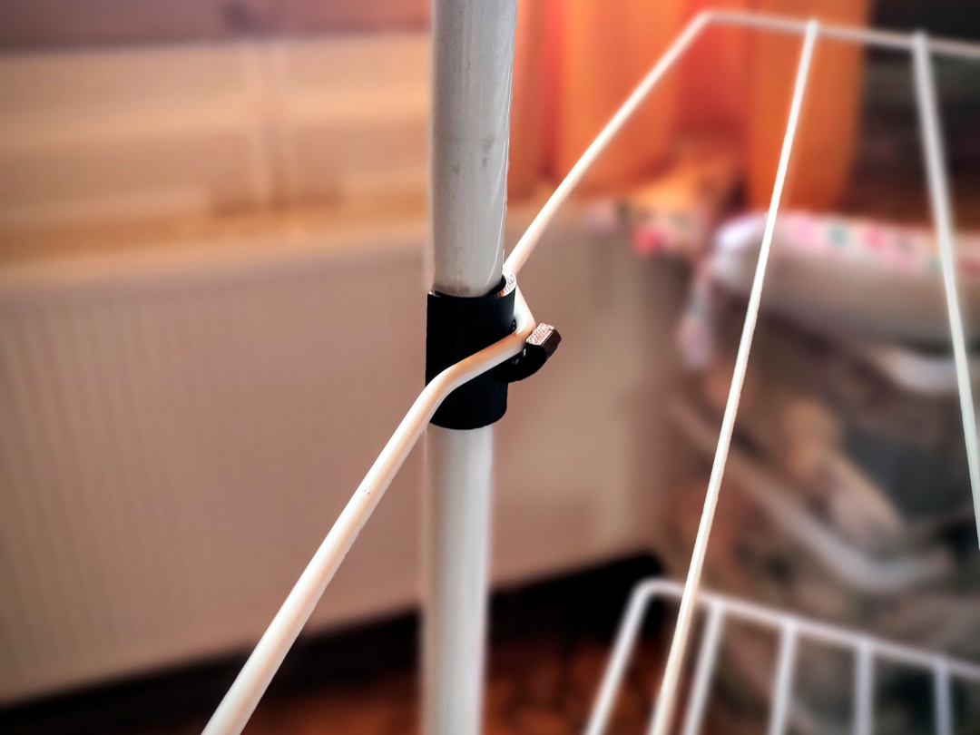 Clothes Dryer Rack Fixing Clip