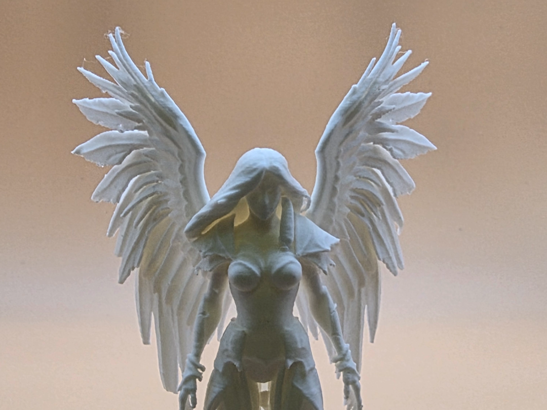 Fallen Angel – Elegant Fantasy Sculpture