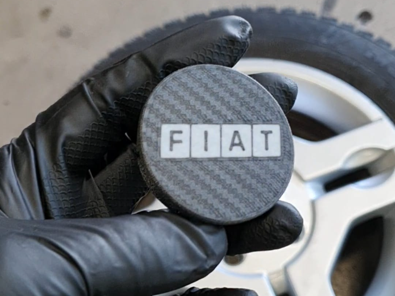 Fiat 50mm Wheel cap