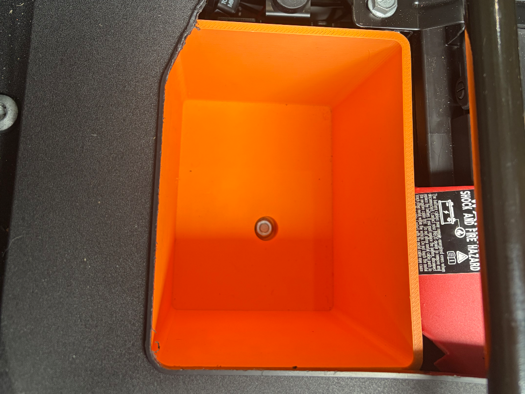 INEOS Grenadier rear under seat storage box