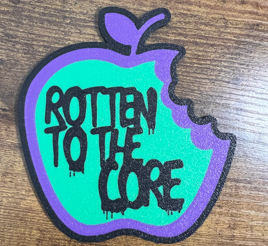 Rotten the the core - Descendants Inspired Coaster