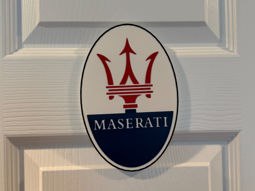 MASERATI WALL ART