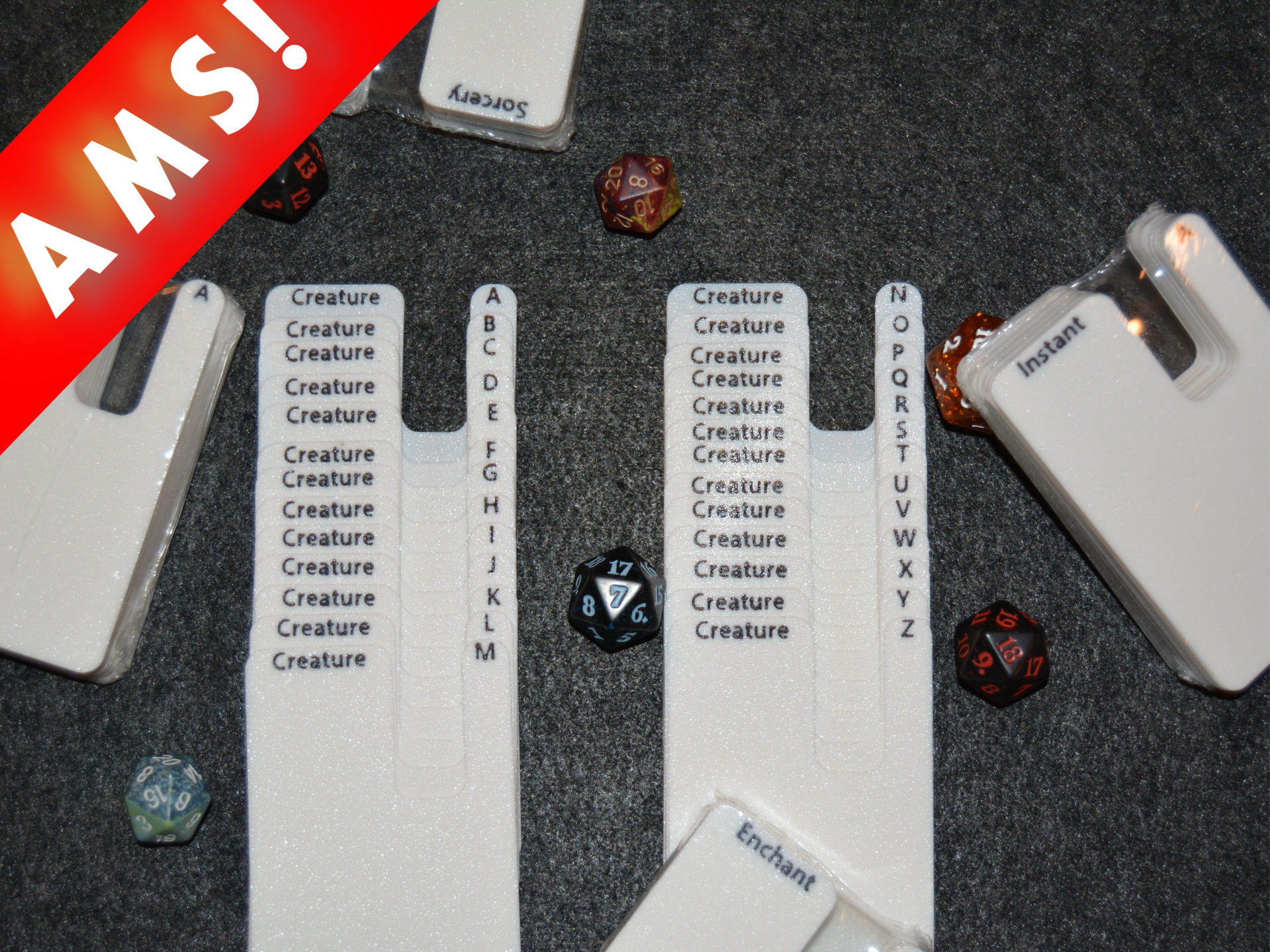 MTG-Portrait Card Type (A-Z) Dividers