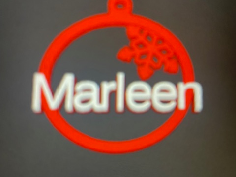 Marleen kerstabal