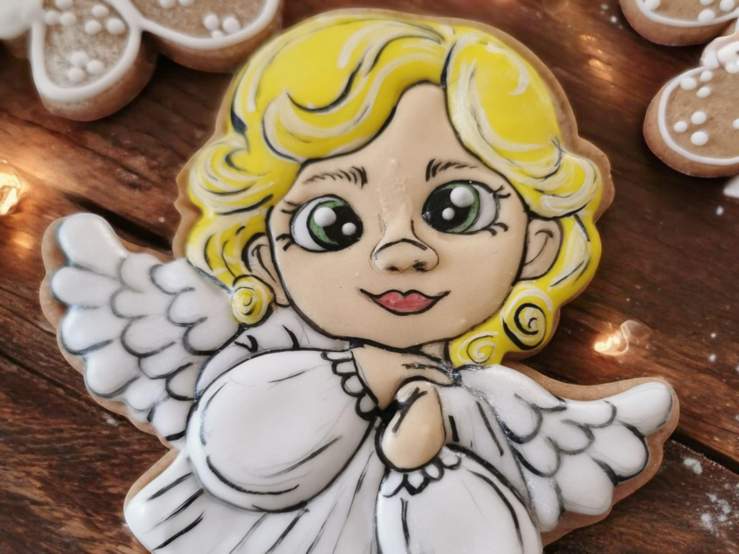 baby angel cutter cookies