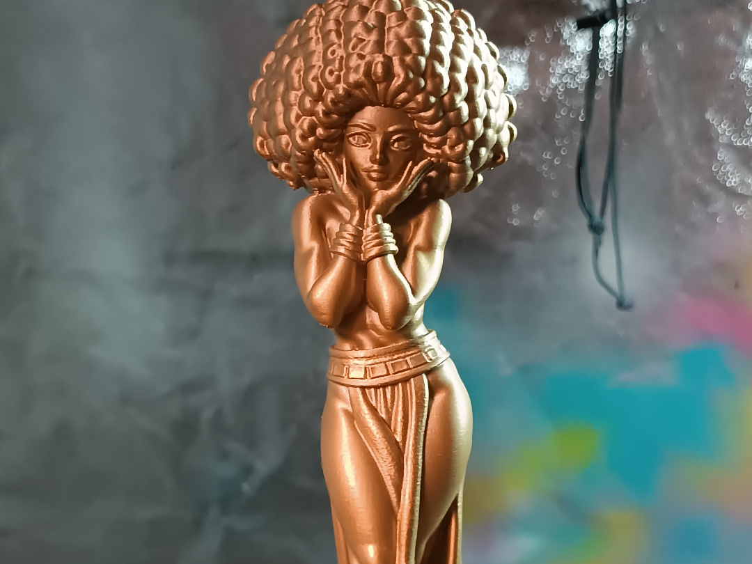 afro airstyle girl