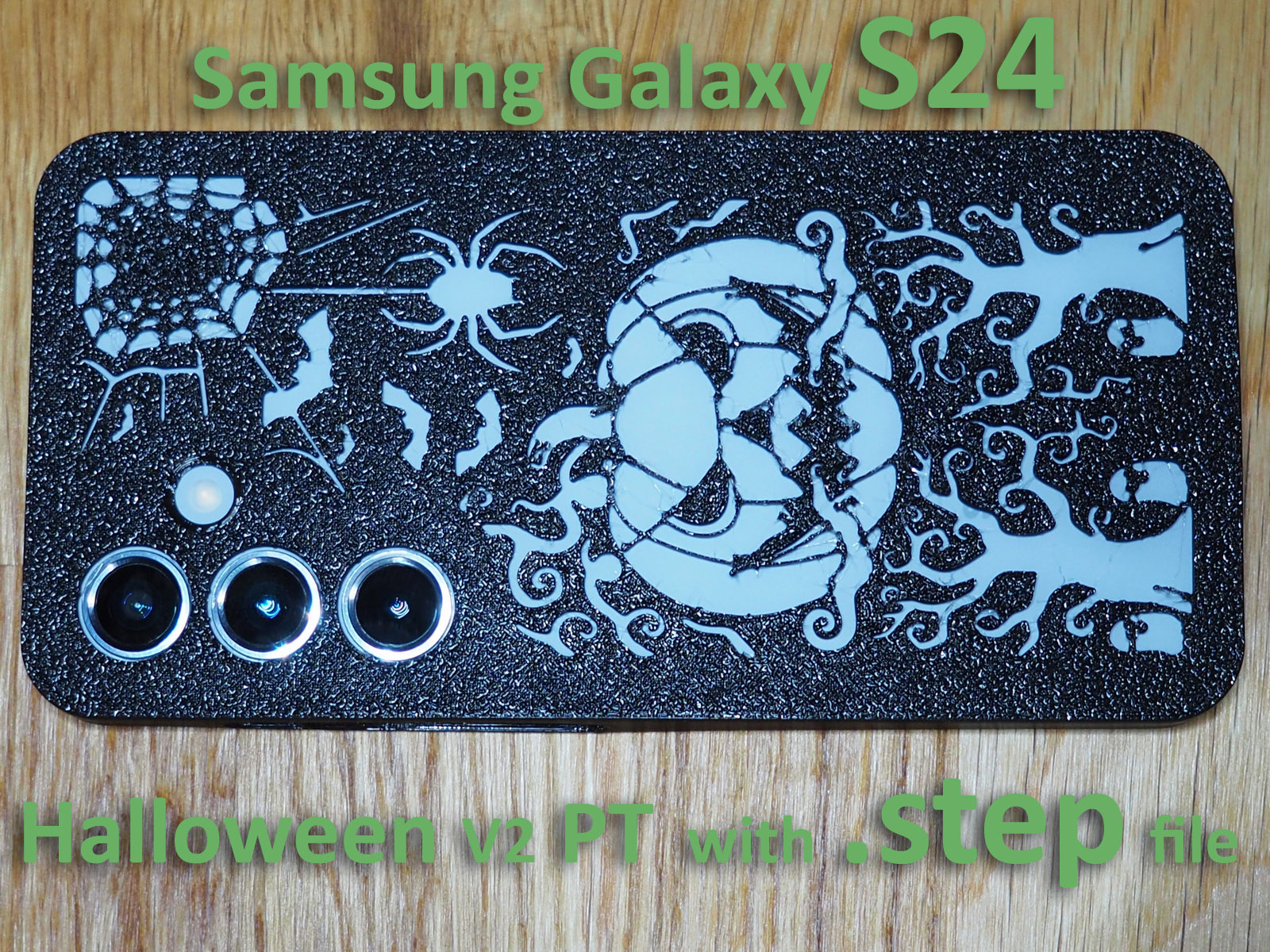 Samsung Galaxy S24 Halloween 2 - with .step file