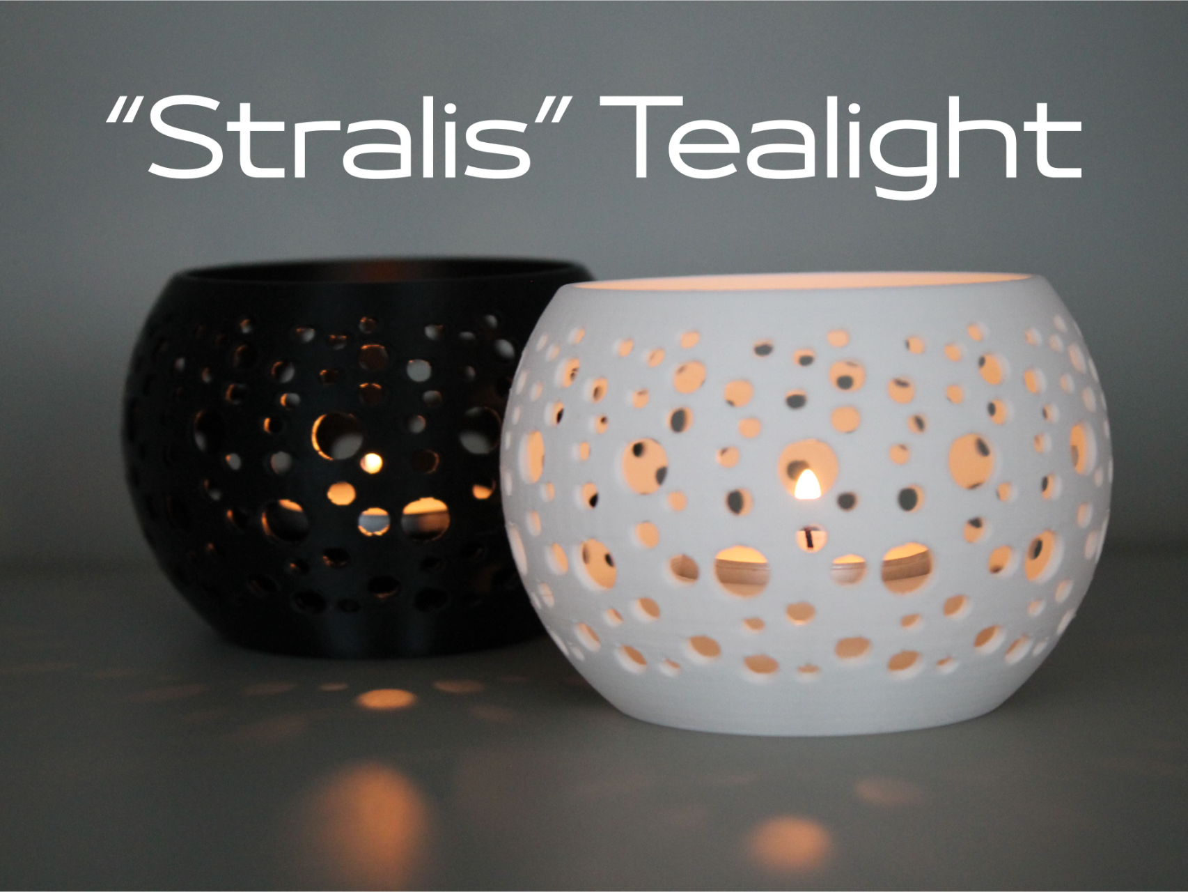 "Stralis" Tealight Holder