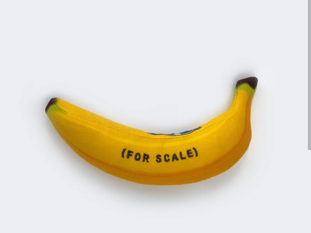 SpaceX Banana keychain