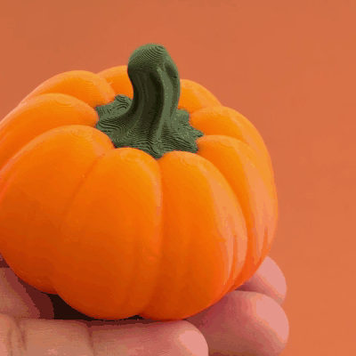 Pumpkin 001 for decoration - stl - 3mf