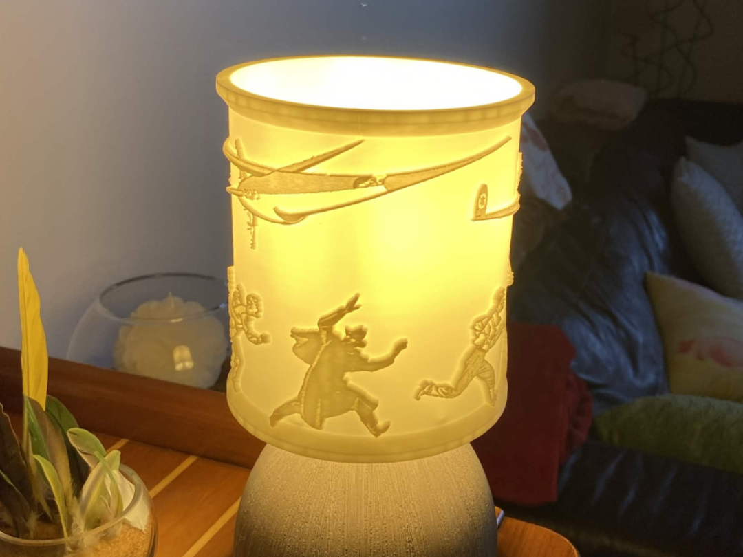 Blake Mortimer Lamp