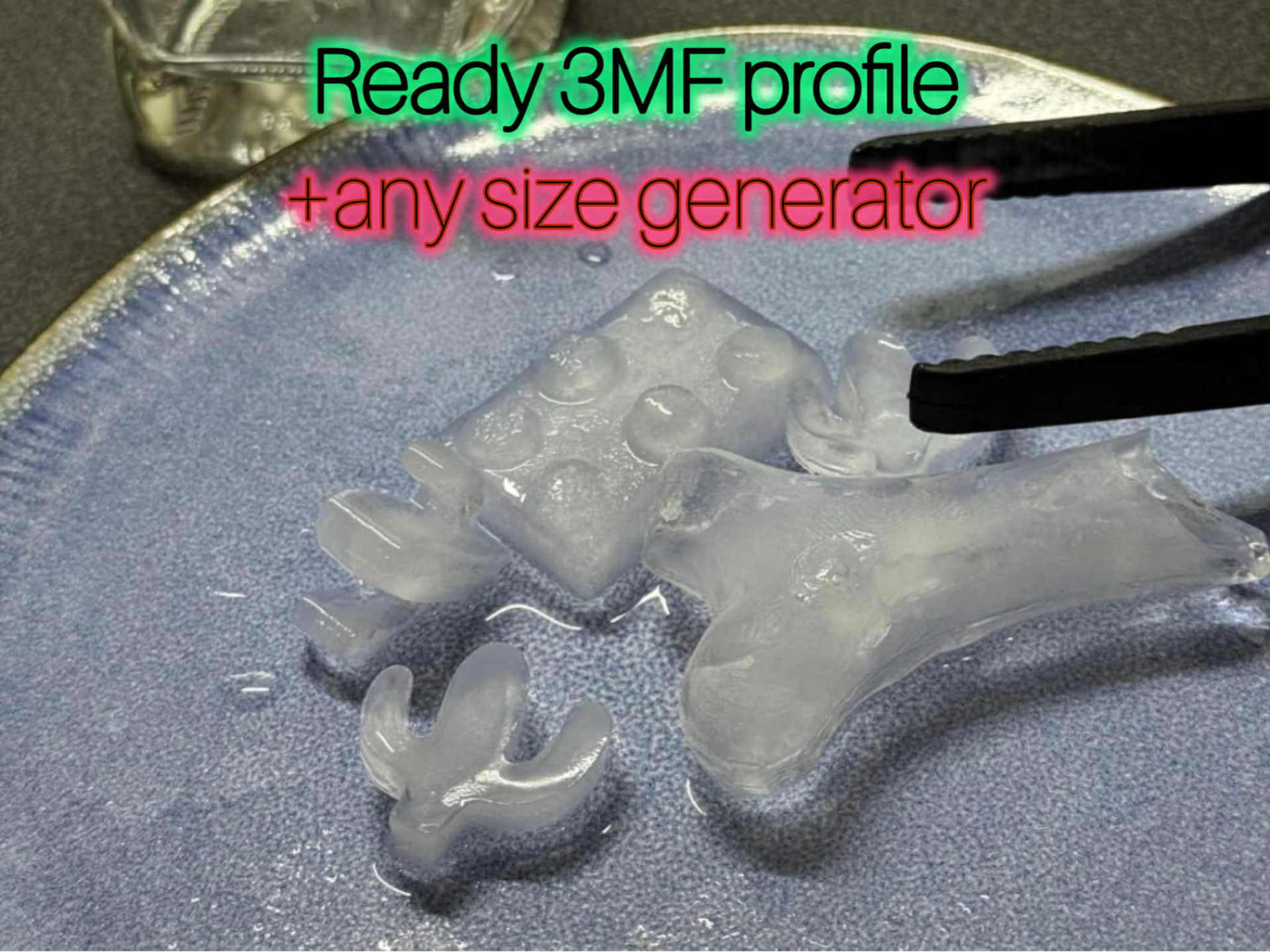 Universal Form Generator for Any-3D-Shape Ice-Mold