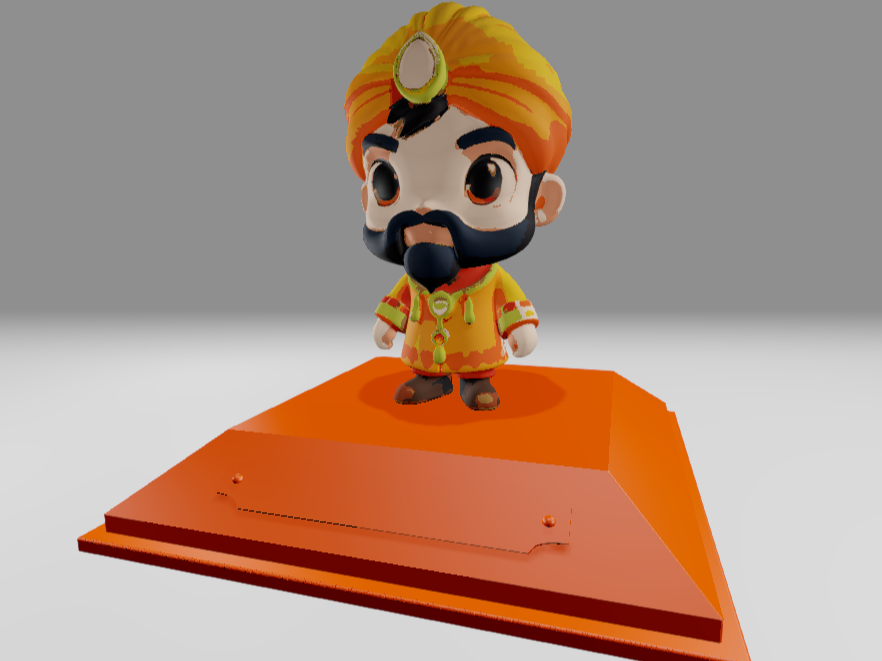 RIch sikh indian statue