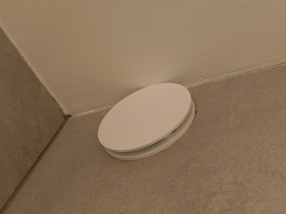 AirFlow Vent 100mm Minimalist Two‑Piece Wall Vent