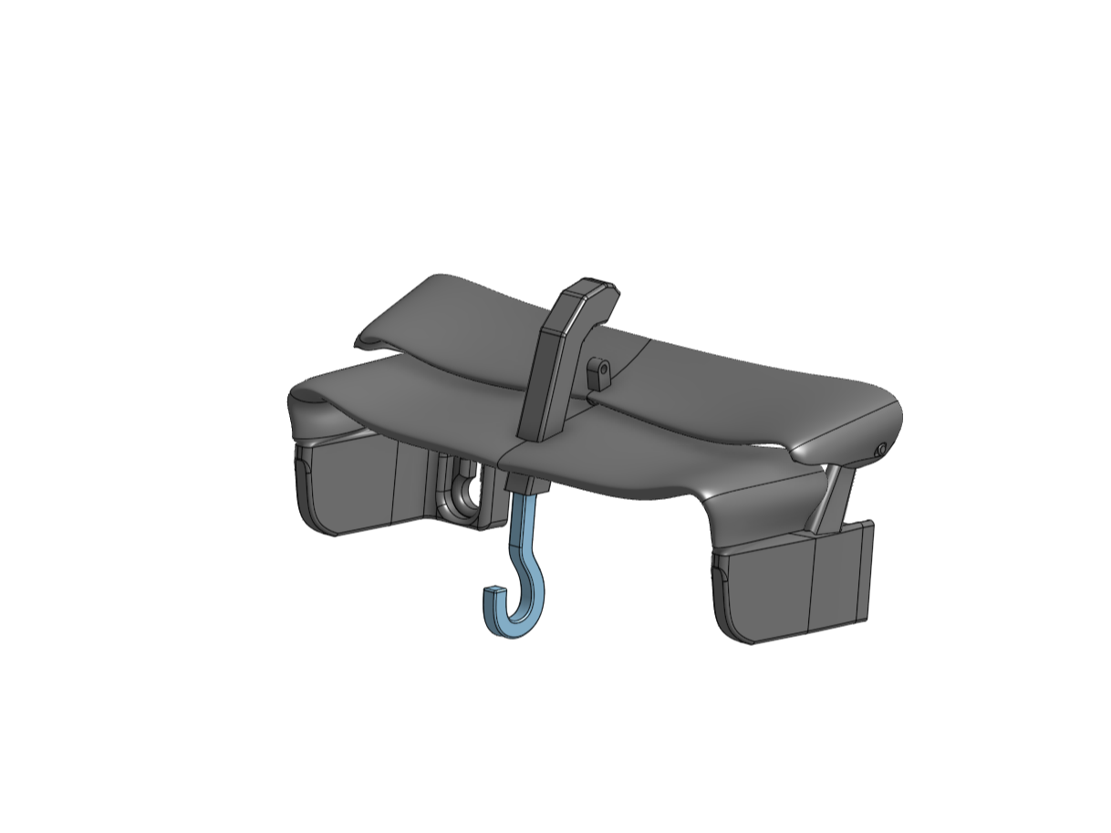 F1 Rear wing Keyholder (wall mounted)
