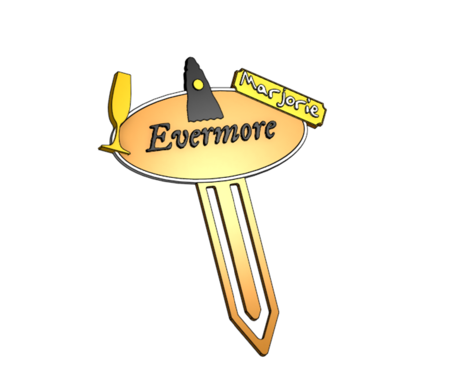 Taylor Swift Evermore bookmark