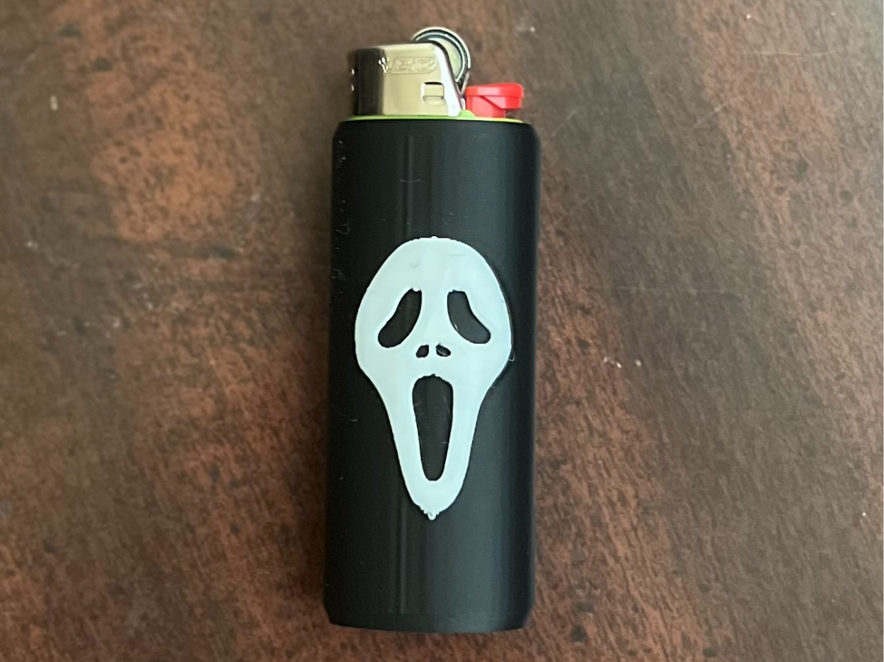 Ghost Face Bic Sleeve