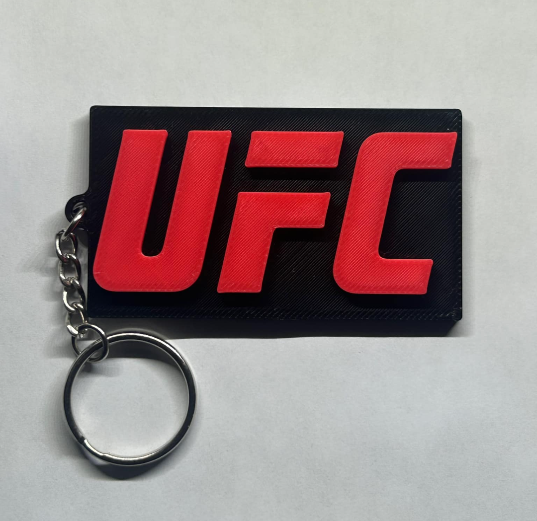 UFC Logo & UFC Keychain
