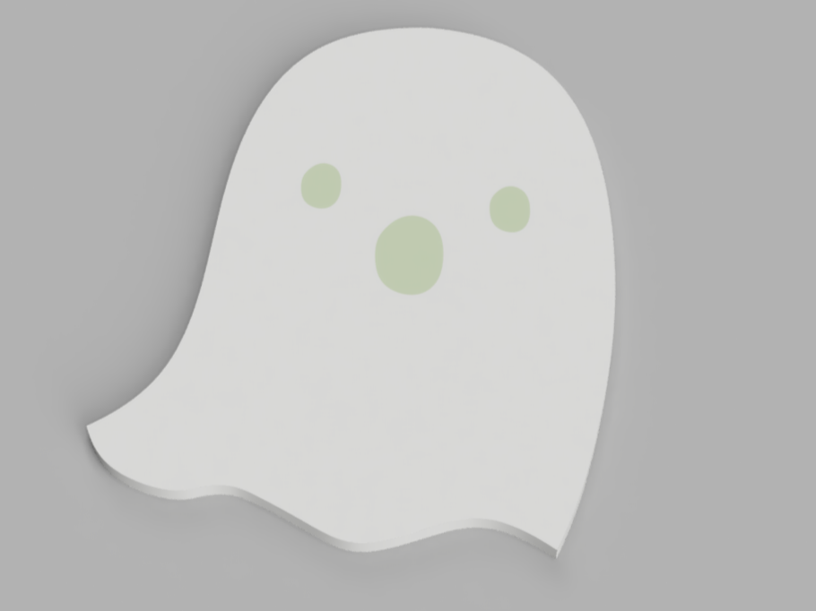 Halloween Garland Piece - Ghost