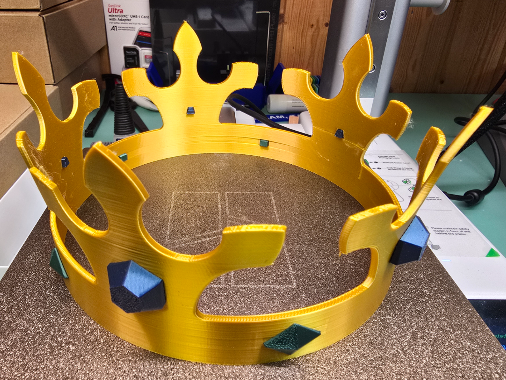 Simple Crown with Jewels