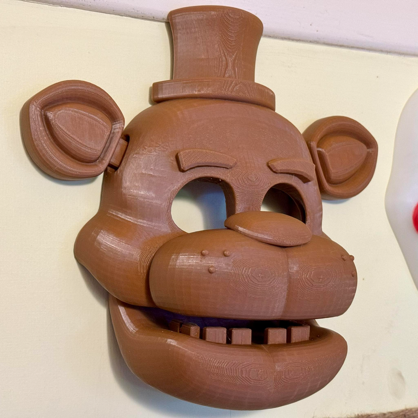 Freddy Fazbear Mask - Wall Mounted