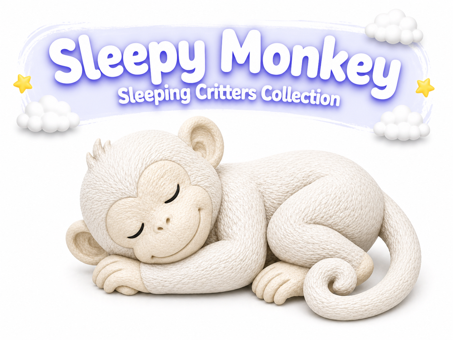Sleepy Monkey - Sleeping Critters Collection
