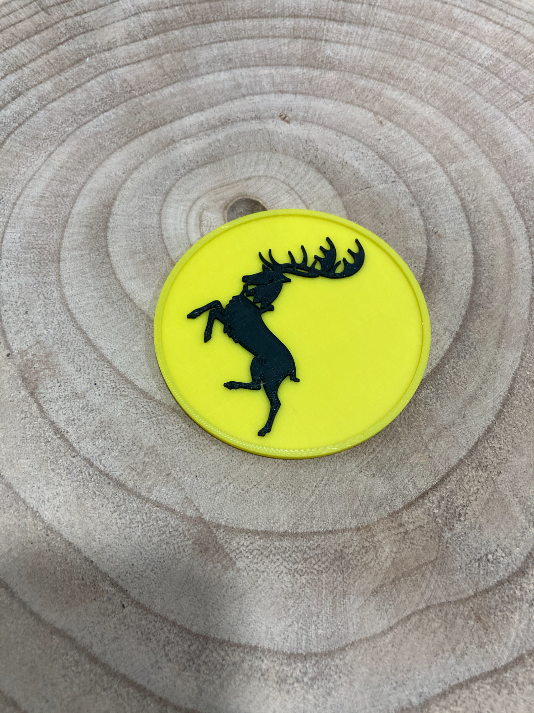 Game of Thrones house Baratheon coaster