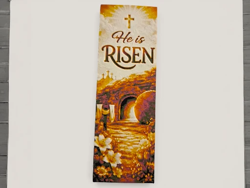 He is Risen Easter 50mm x 150mm Bookmark