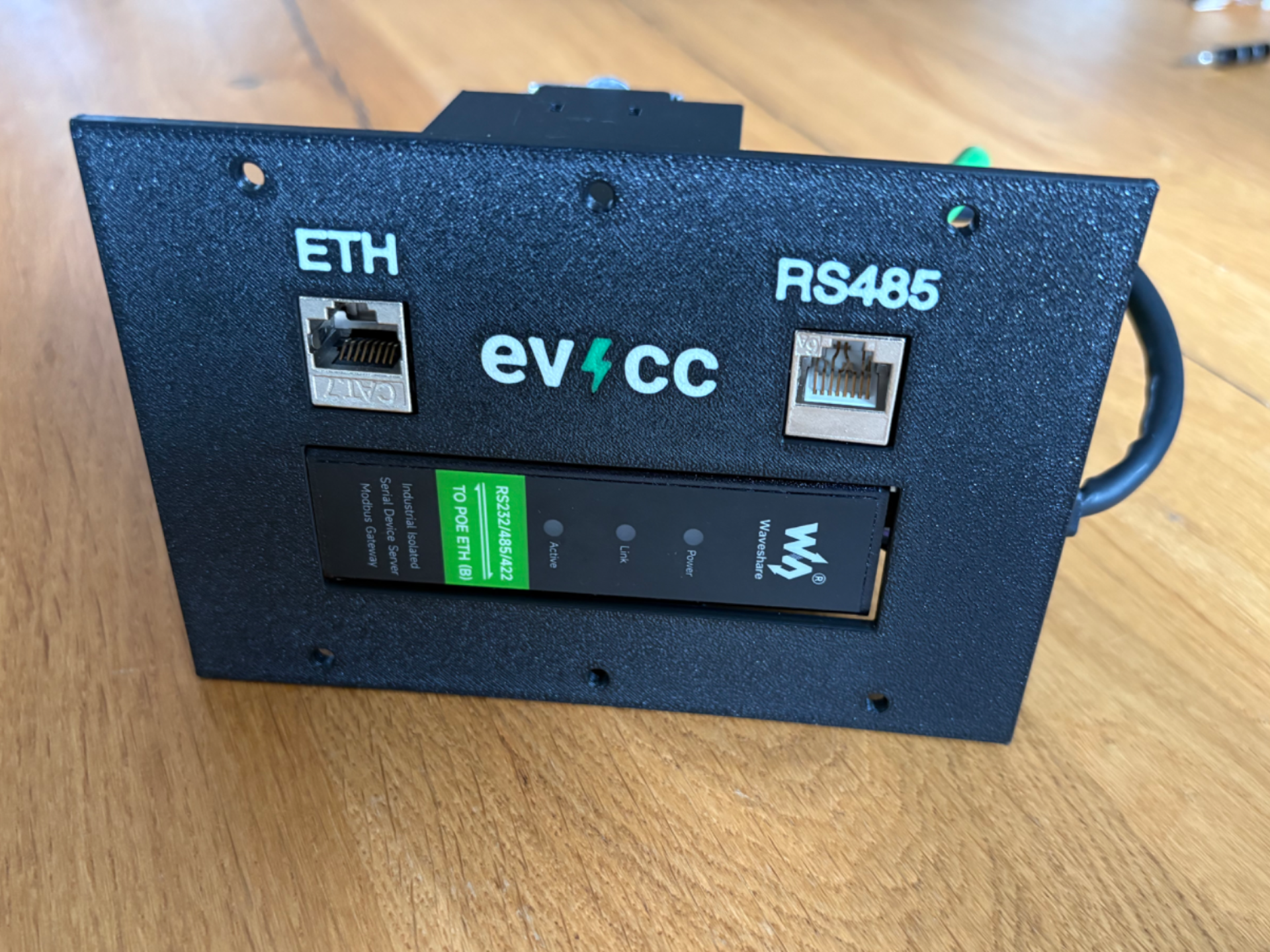 19" 2HE DAP Rackmount Waveshare RS485 TCP Gateway