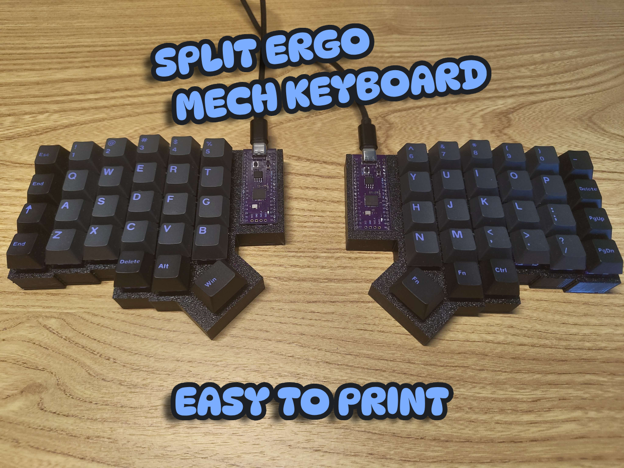 Ergonomic Split Mechanical Keyboard