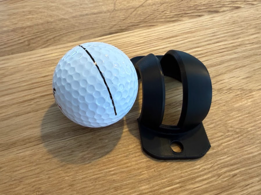 Golfball line marker (thin line)