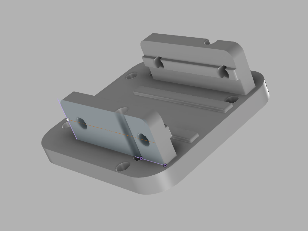 VKB Gunfighter Mk3 Mount for 1020 Extrusion