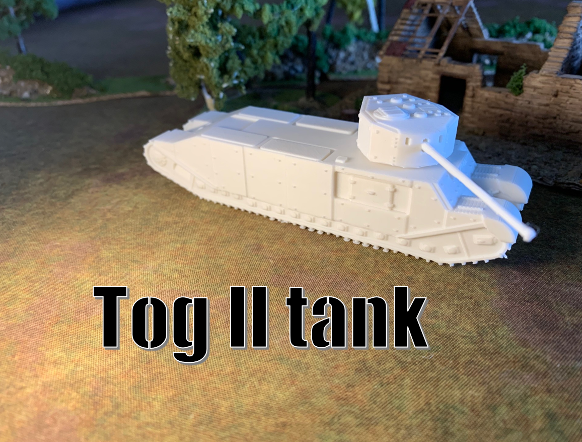 Tog II experimental tank