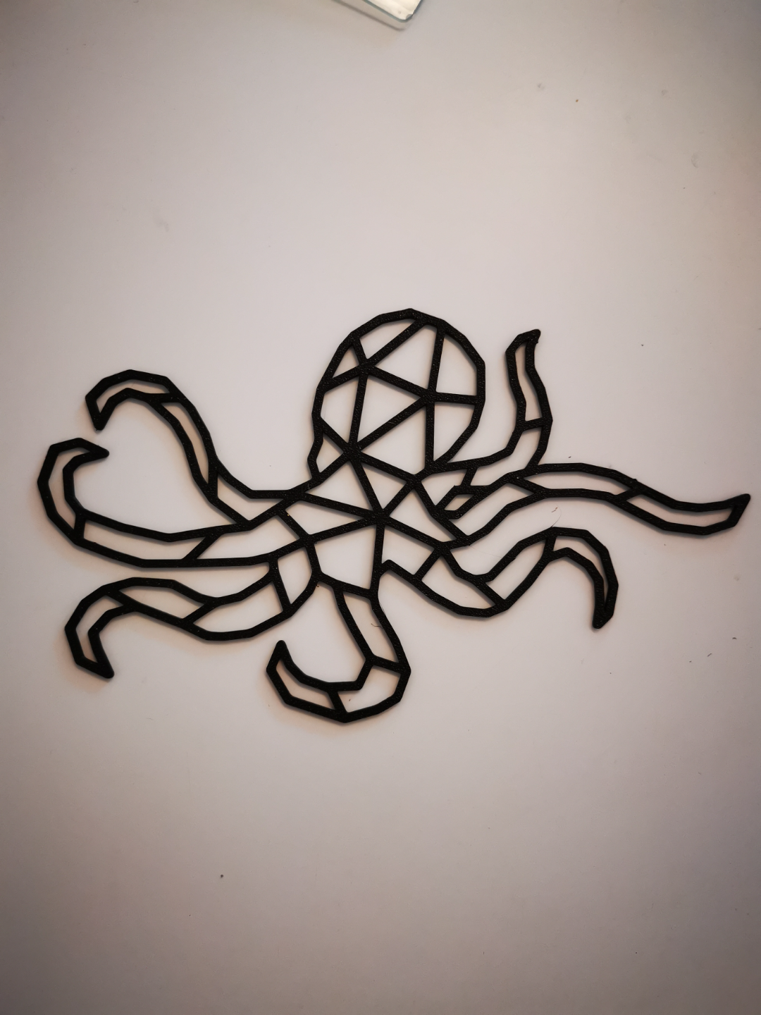 Kraken Octopus Art - 2D Wall Art Polygonal Design